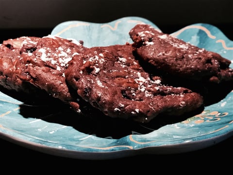 Biscuits Moelleux Chocolat et Bleuets