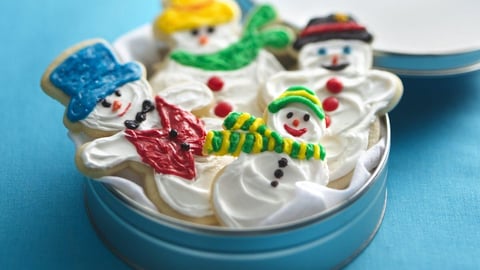 Biscuits Petits Bonhommes de Neige