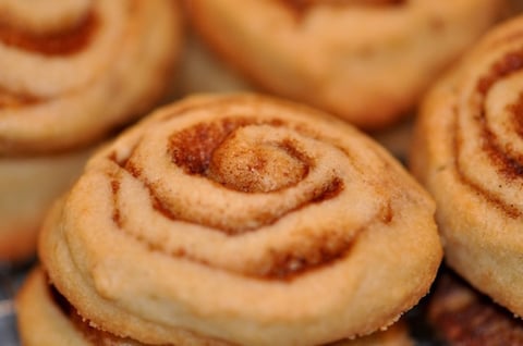 Sans Gluten: Biscuits Roulés à la Cannelle