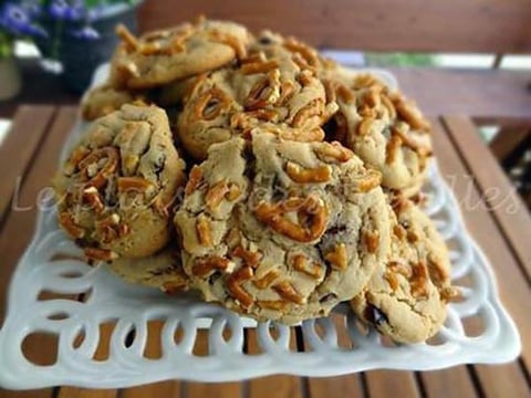 Biscuits Sandwich Double Chocolat et au Beurre D'arachides
