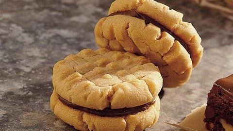 Biscuits Sandwichs au Beurre D'arachide
