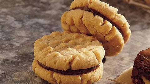 Biscuits Sandwichs au Beurre D'arachide