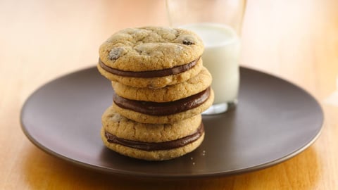 Biscuits Sandwichs aux Pépites de Chocolat Sans Gluten