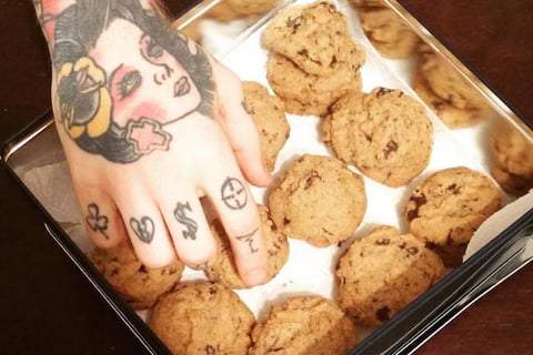 BISCUITS VÉGÉTALIENS AUX PÉPITES DE CHOCOLAT