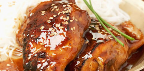 Blancs de Poulet Sauce Miel et Balsamique