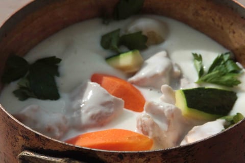 Blanquette de Porc aux Légumes