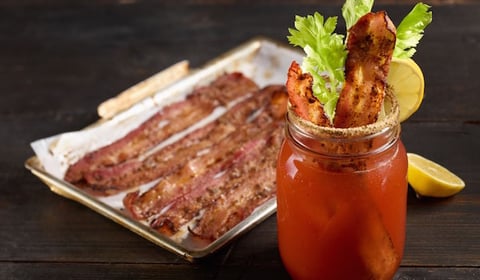BLOODY CEASAR AU BACON ÉPICÉ