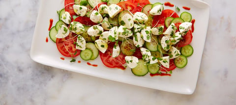 Bocconcini et Légumes Marinés