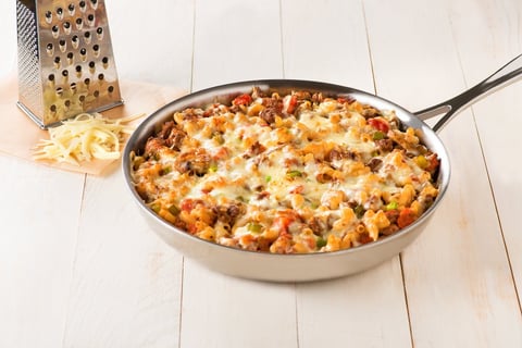Bœuf au Fromage à la Poêle