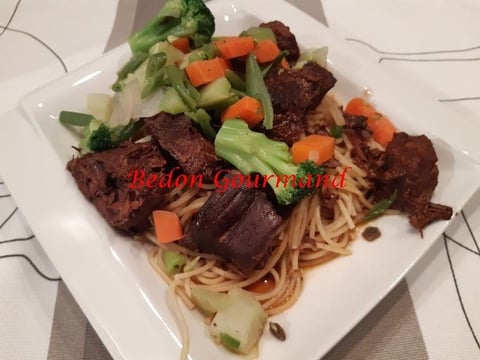 Boeuf au Gingembre à la Mijoteuse