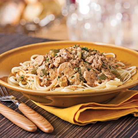 Boeuf Haché Stroganoff