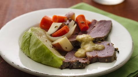 Boeuf Salé et Chou à la Mijoteuse