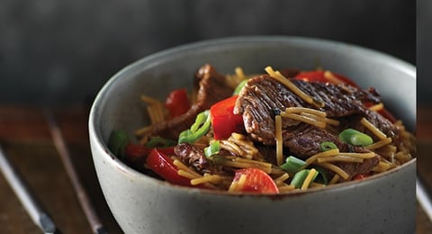 BŒUF TERIYAKI LO MEIN