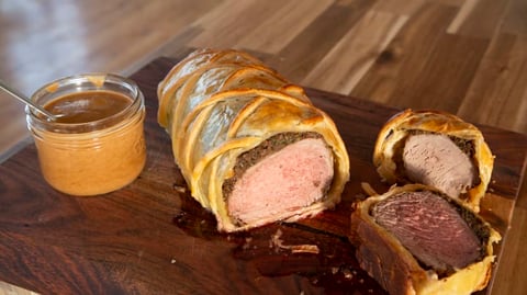 Bœuf Wellington de Chuck Hugues
