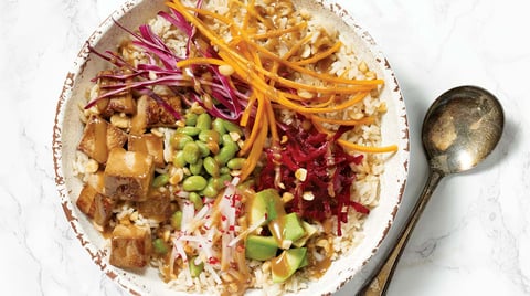 BOL DE TOFU AUX ARACHIDES