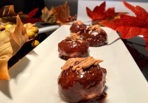 Bonbons D'Halloween au Chocolat Fait Maison