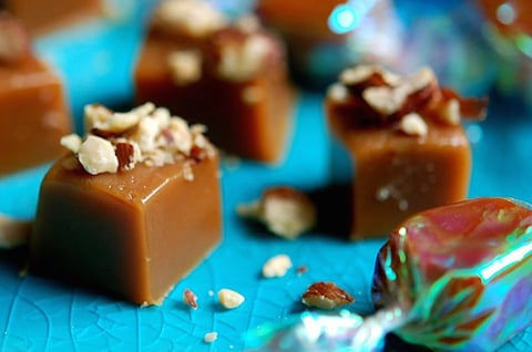 Bonbons Durs au Caramel au Beurre Salé et au Lait