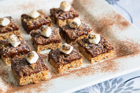 Bouchée de Carrés Rice Krispies S'more