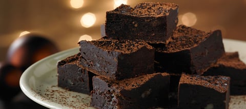 Bouchées au Bleu d’Élizabeth, au Chocolat Noir et aux Dattes