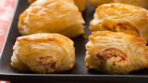 Bouchées Crémeuses au Brocoli Aillé