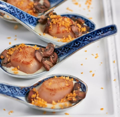Bouchées de Coquilles Saint-Jacques