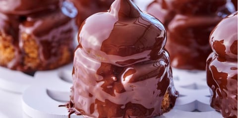 Bouchées Moelleuses au Chocolat 