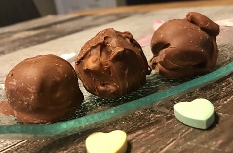Boule de Chocolat à la Vanille