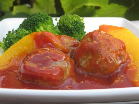 Boulettes de Boeuf Pêcher Mignon