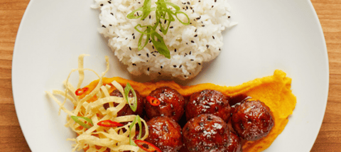 Boulettes de Dindon Laquées