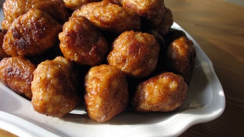 BOULETTES DE PORC SAUCE AIGRE-DOUCE
