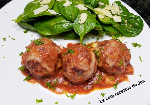 BOULETTES DE VEAU AU PARMIGIANO REGGIANO