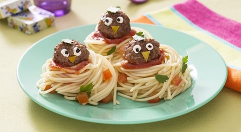 Boulettes de Viande au Fromage Kiri® - Les Oisillons Kiri®
