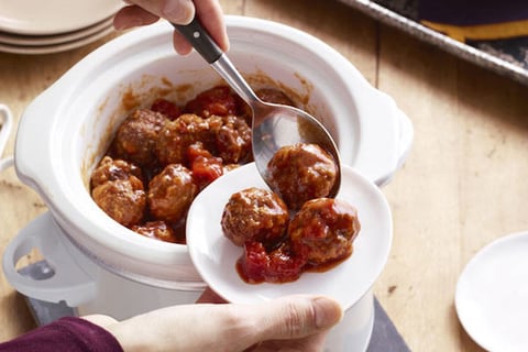 Boulettes de Viande aux Canneberges à la Mijoteuse