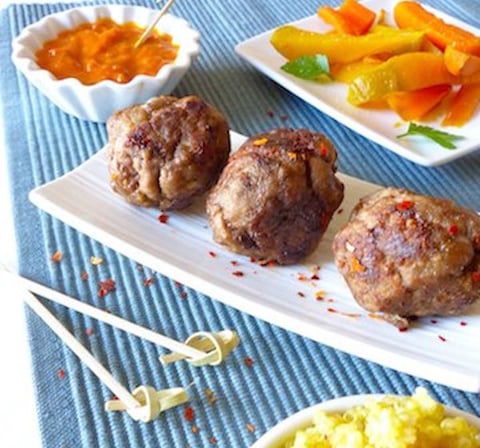 Boulettes de Viande aux Épices, Quinoa Croquant
