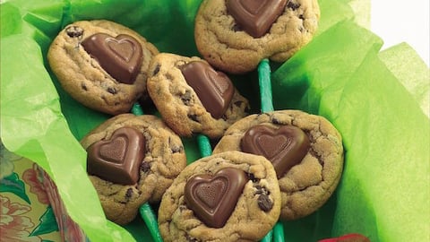 Bouquet de Biscuits Doux Coeur