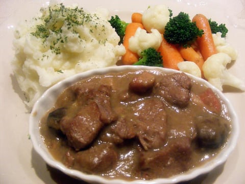 Bourguignon de Chevreuil ou D'orignal