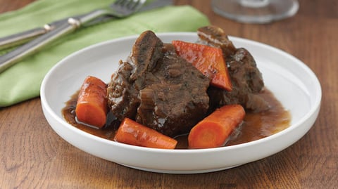 Bouts de Côtes de Bœuf à la Mijoteuse