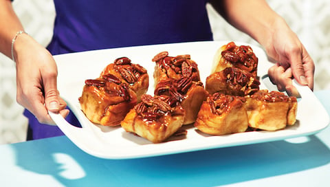 Brioches Caramélisées à la Cannelle