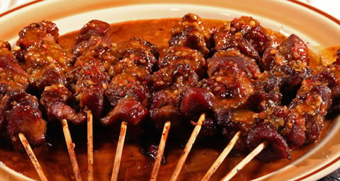 Brochette de Filet de Porc à L'oriental