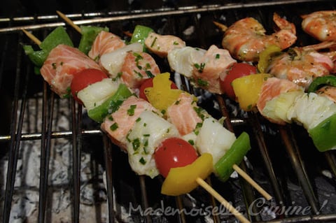 Brochettes de Poisson