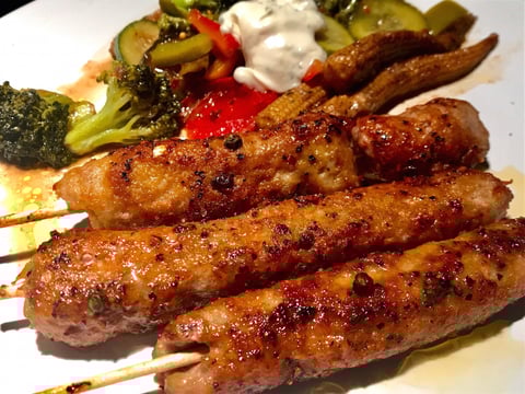 Brochettes de Porc Piquante