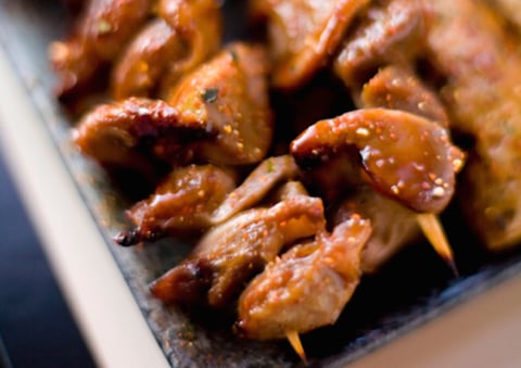 Brochettes de Poulet Teriyaki avec SPLENDA®
