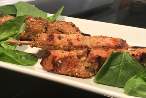 Brochettes de Souvlaki sur le Grill