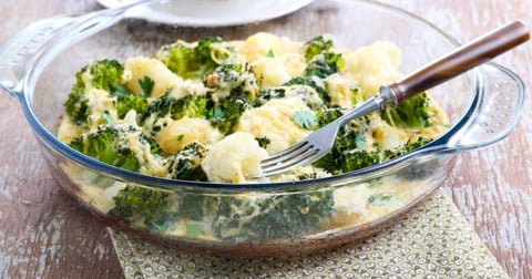 Brocoli Gratiné à la Béchamel