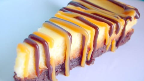 Brownie Cheesecake Caramel