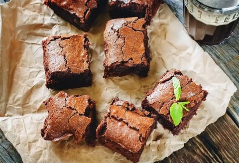 Brownie très Rapide aux Noix