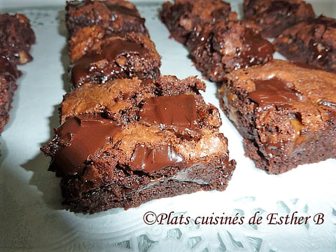 Brownies au Caramel et aux Pacanes