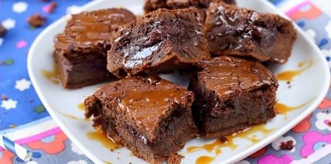 Brownies au Chocolat et Caramel au Beurre Salé