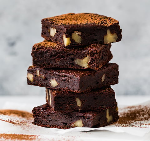 Brownies au Lait au Chocolat et à L’avocat