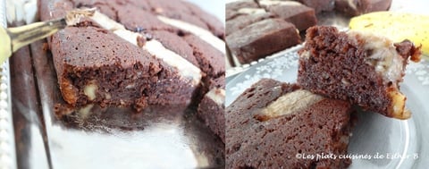 Brownies aux Bananes Chocolatés